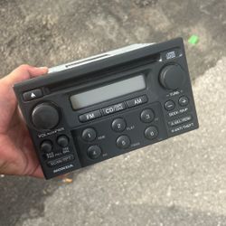 1999 Honda Accord Stock Radio 