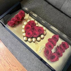 Roses Box Luxury - Valentines - Love 