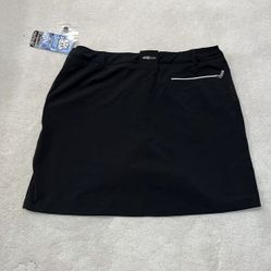 Jamie Sadock women’s Black Golf Skirt/Light weight. Size 12 