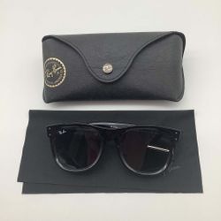 Ray Ban Wayfarer Reverse Sunglasses W/ Case & Towel