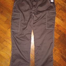 True Religion Men's Bracken Brown Cargo Pants