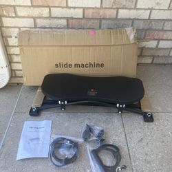New manual exercise slide machine