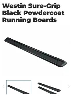 Running Boards Step Rails For 2008 Dodge Durango or That Body Series Westin