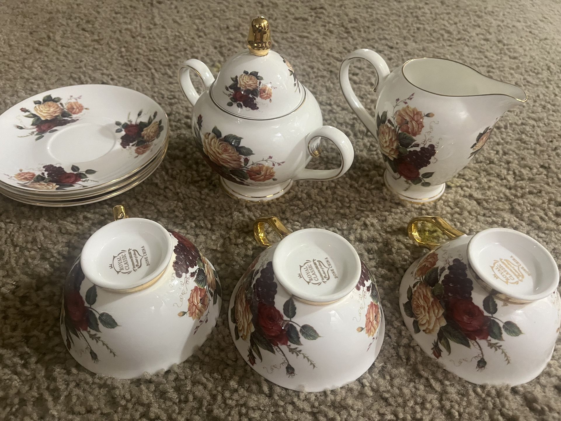 Royal Classic China tea Set