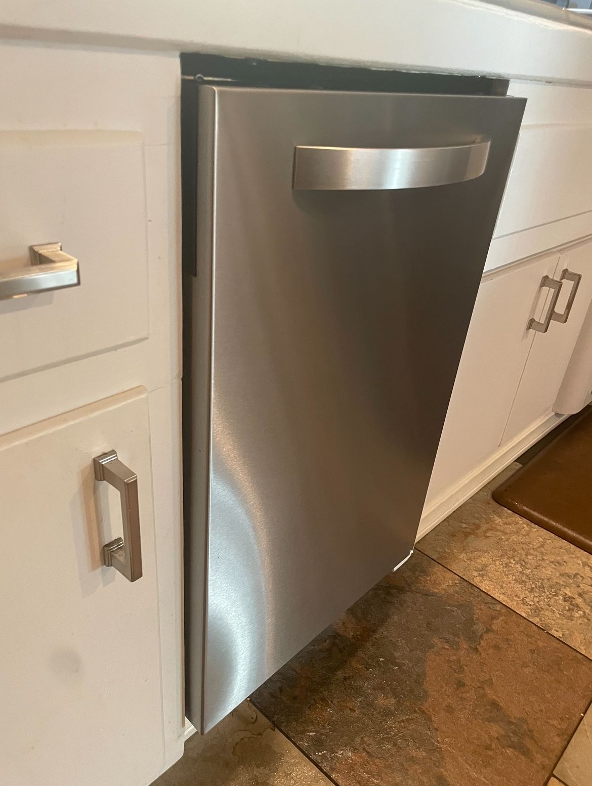 Haier 18” Dishwasher Front Panel ONLY Stainless Steel WD27x23521