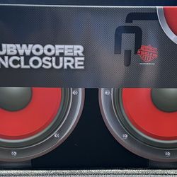 Metra TCBX-212 - 12" Dual Sealed Subwoofer Enclosure - Charcoal - BRAND NEW