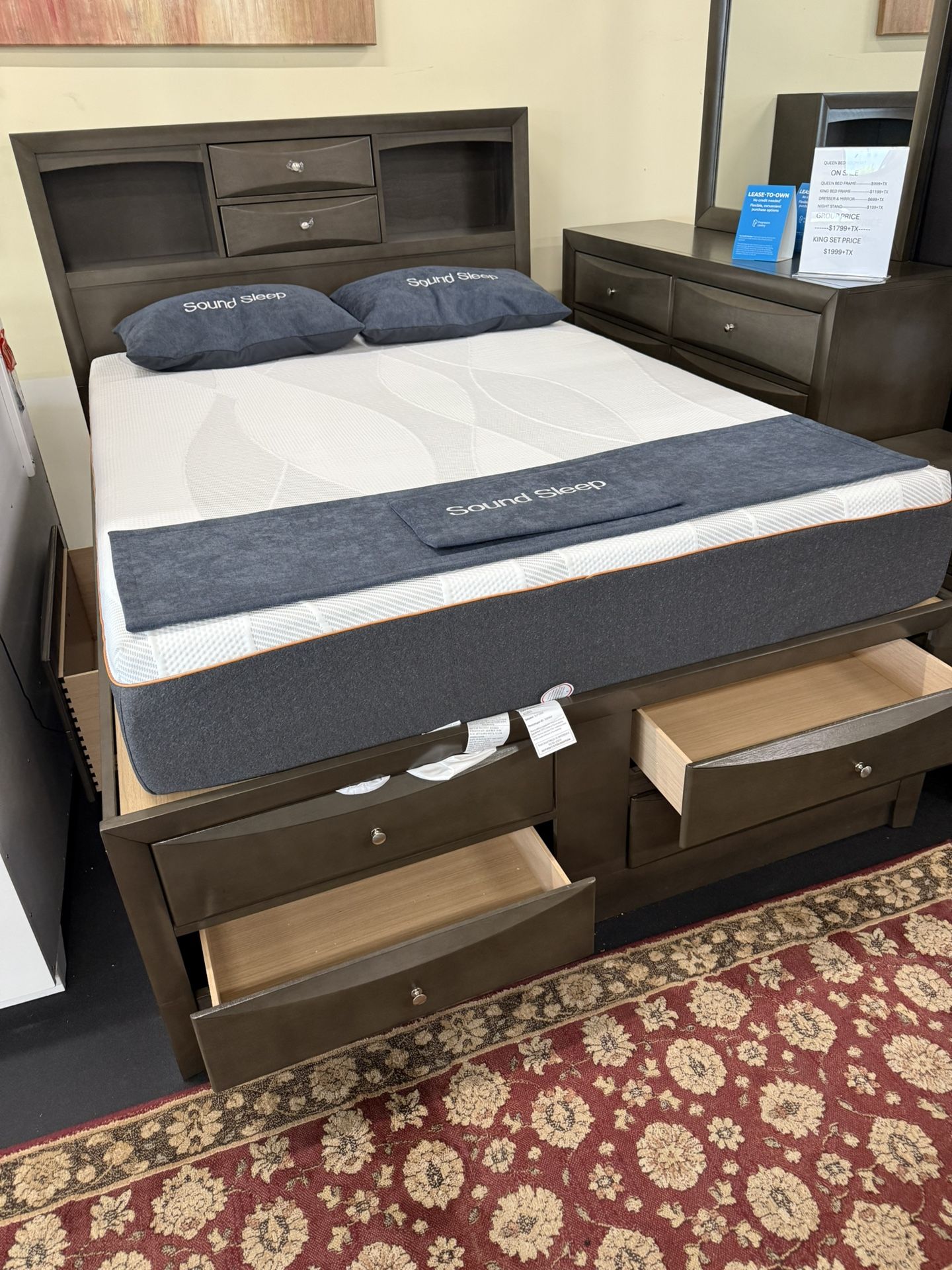Queen Bed Room Set On Special Price ( Ltd Time)