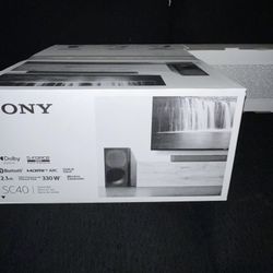 Sony HT-SC40 Soundbars In Box