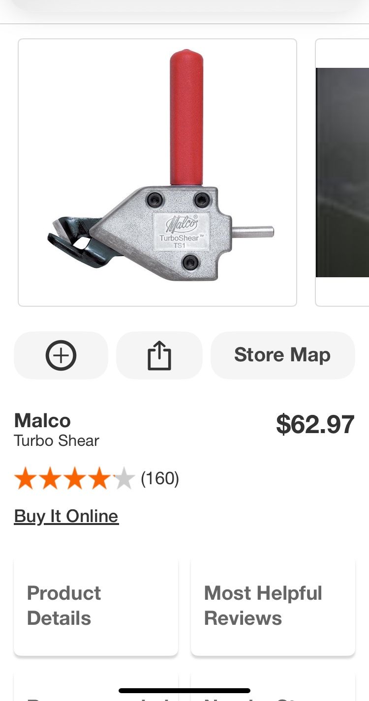 Malco Metal Cutting Shear