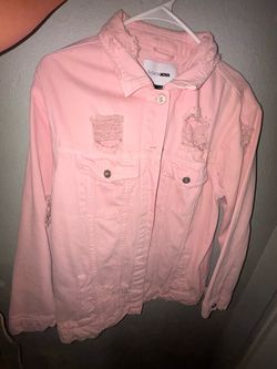 Fashion Nova Pastel Pink denim jacket