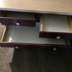 6 Drawer Table 