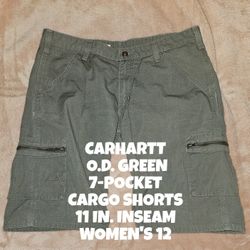CARHARTT CARGO SHORTS, WOMEN'S 12