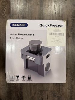 ICEMAGE QuickFreezer Pro - Frozen Drink & Slushie Machine