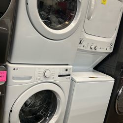 Ge Gas Stack Washer And Dryer