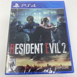 PS4 Resident Evil 2 (FACTOY SEALED)