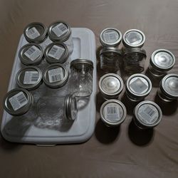 Brand New ball Mason jars (19 Total )