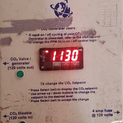Fuzzy Logic Co2 Controller/ppm-2a