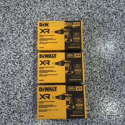 DEWALT 20V MAX XR Lithium-Ion Cordless Brushless Screw Guns (Tools Only)