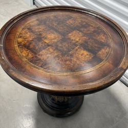 Solid Wood Accent Table 