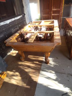 Professional All real wood pool table
