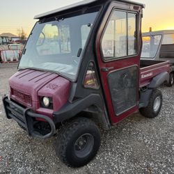 2013 Kawasaki Mule 4000 ATV
