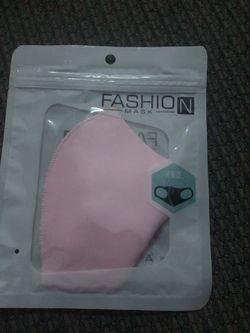 Pink Face Mask Fashion Mask