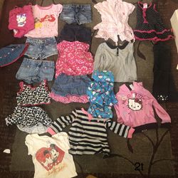 Toddler girl clothes size 2t