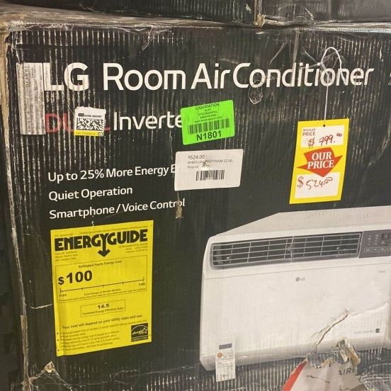 lg lw2217ivsm 22000 btu dual inverter window air conditioner