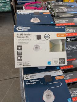 Commercial Electric 4" Led Lights 
