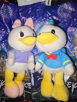 Dianey Parks nuiMOs  Donald Duck and Daisy Duck Plush