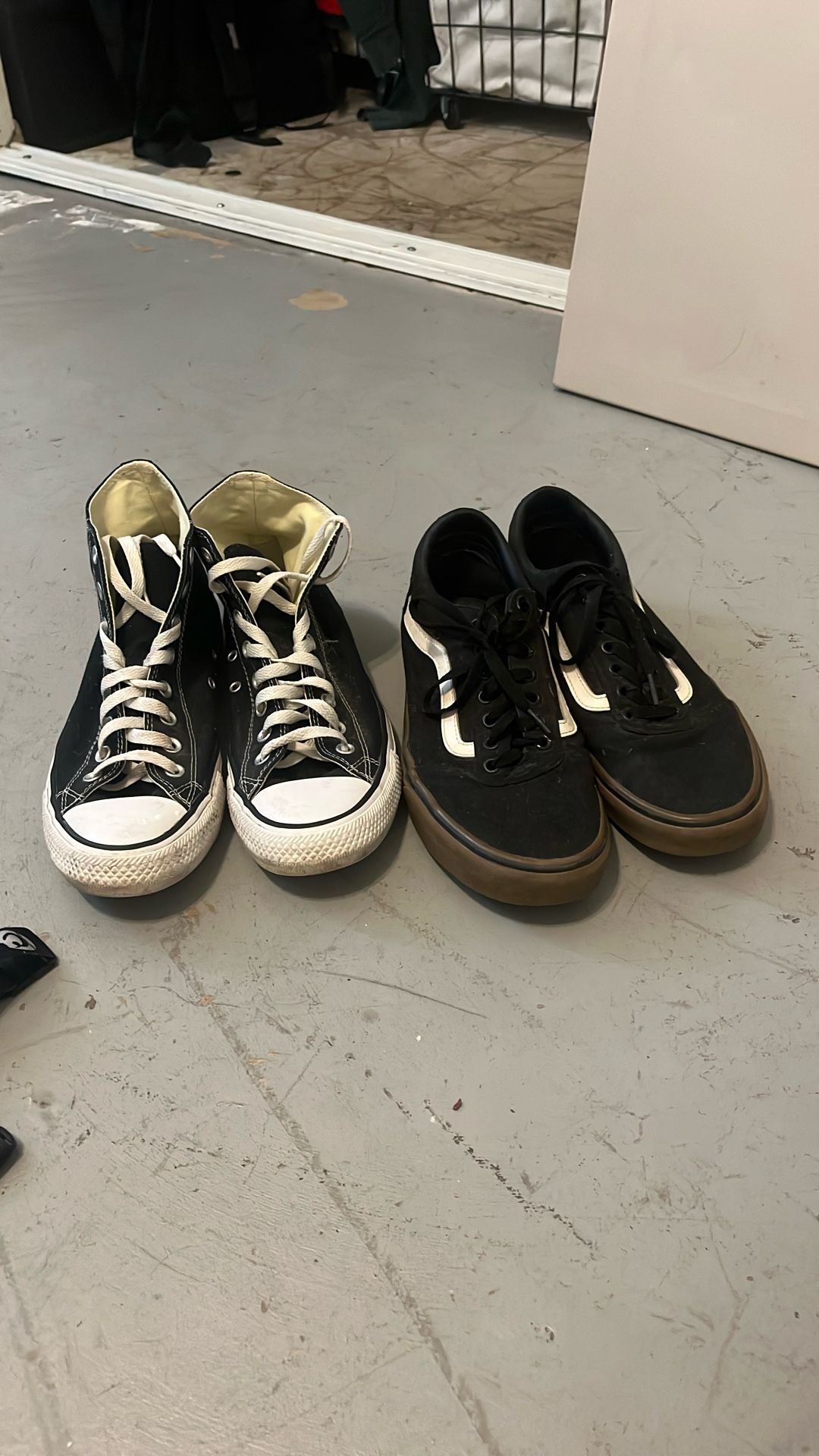 Converse And Vans SLIGHTLY USED