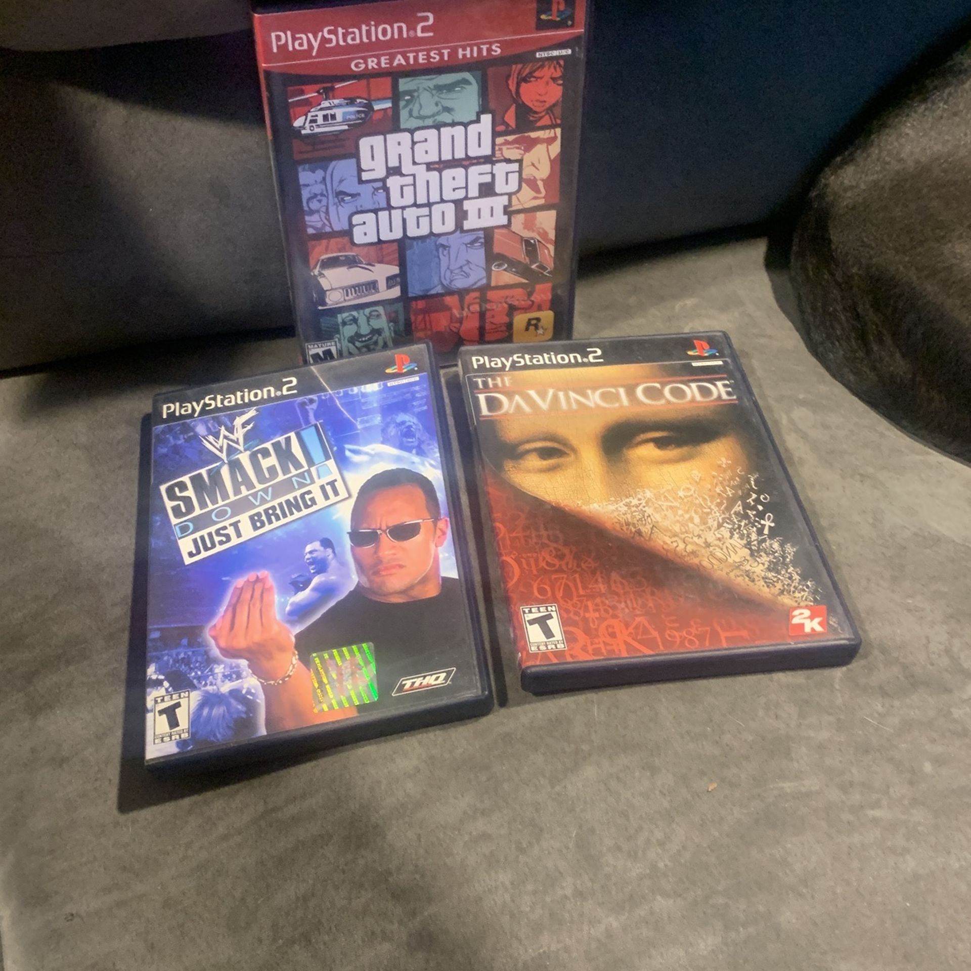 3 Playstation 2 Games PS2 Games
