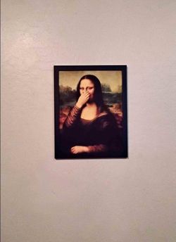 Funny Mona Lisa - Picture Frame