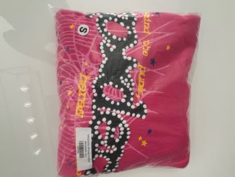 Magenta Spider Hoodie  Size Small