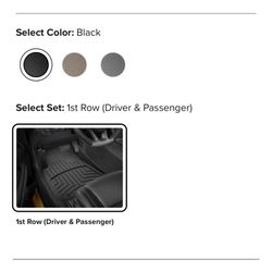 21 Dodge Challenger Weathertech Floor Mats