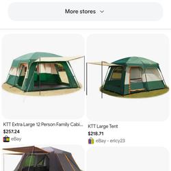 New ktt outdoor 12 person tent never used 75th Ave Indian School no offers no trades serious buyers only please