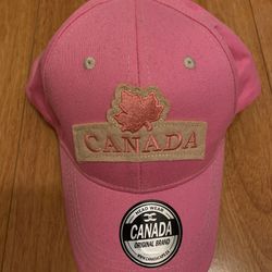 Pink Canada Hat