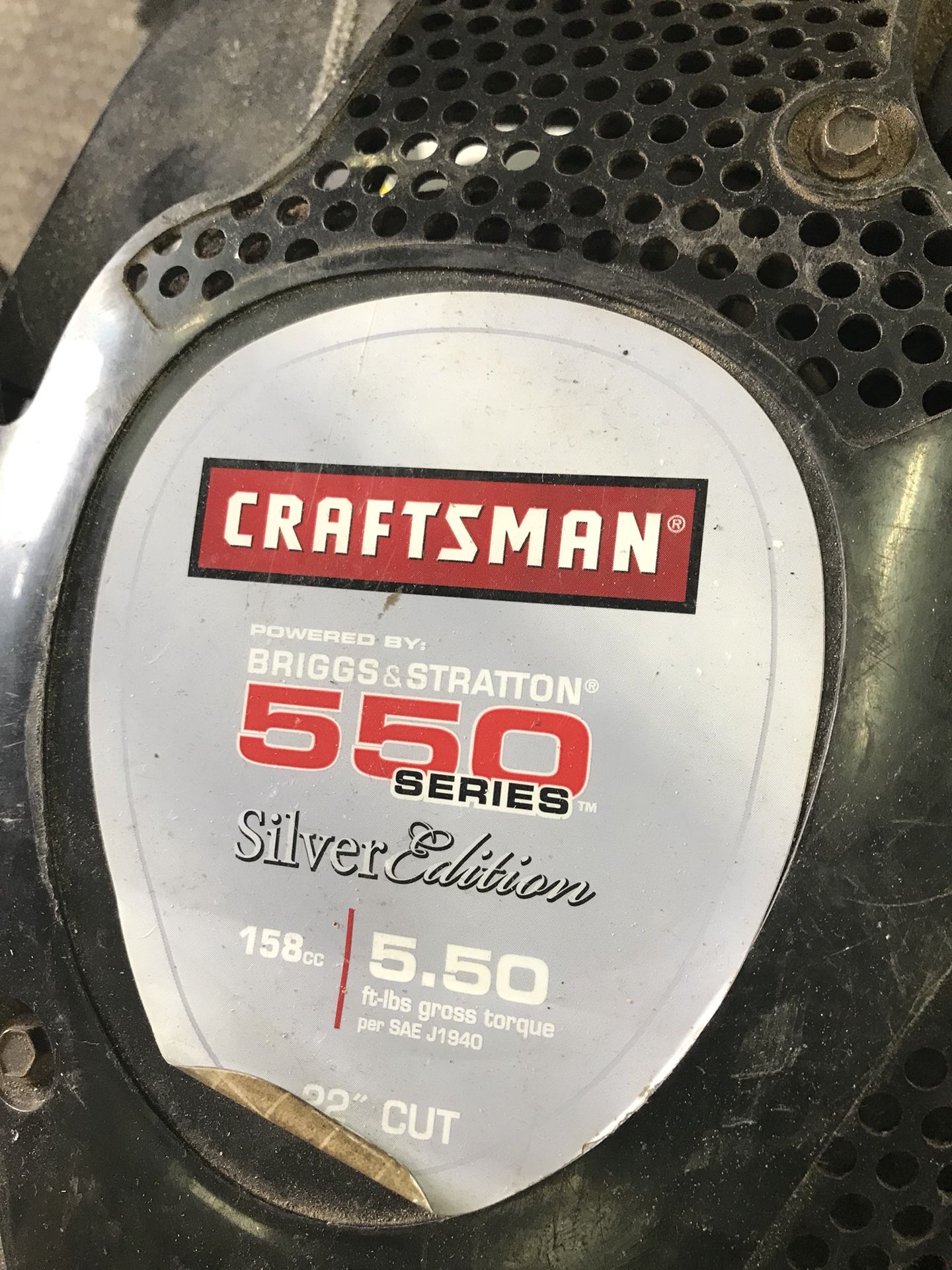 craftsman 550 lawnmower silver edition for Sale in Baltimore, MD OfferUp