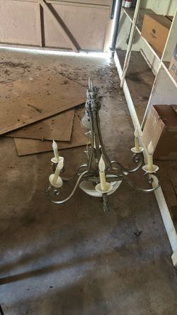 Grey Chandelier