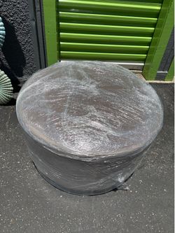 Grey Ottoman
