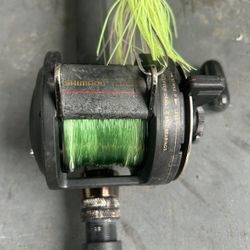 Shimano  tld20 with tsunami rod