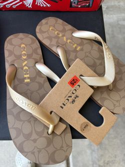 New Coach Sandals $25 Firm MUST SELL -AUTHENTIC_