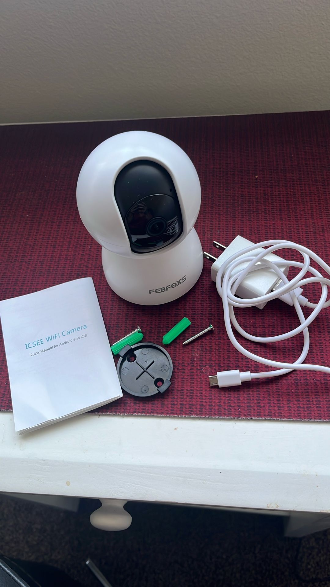Smart Home Wifi  Indoor PT Camera
