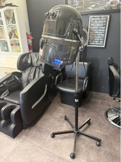 ✨ Professional Stand-Up Hooded Hair Dryer – Ready to Work!
