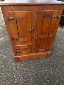 Evercold Antique Oak Ice Box