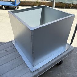 【Clearance】Roof Curb for Exhaust Fan 23" Square 20"High Flat Roof Curb Galvanized Steel Construction, 18 Gauge