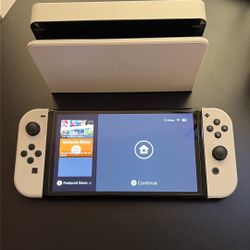 Nintendo Switch OLED White Console
