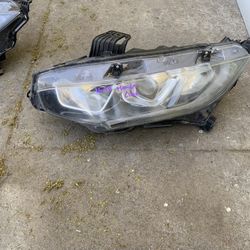 2016-2018 Honda Civic Left Headlight