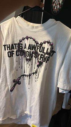 Cough Syrup Graphic T-Shirt White