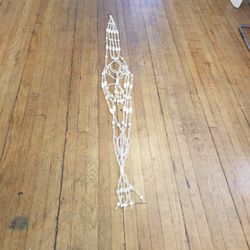 Vintage Crystal Beaded Plant Holder